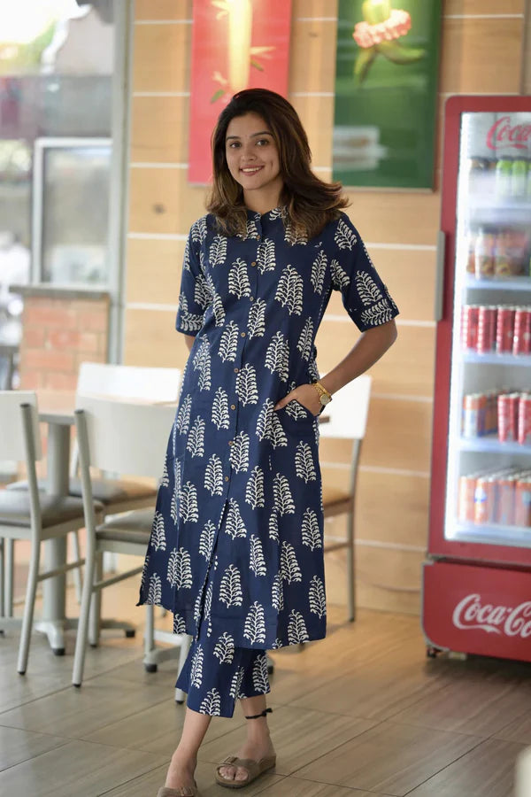 Twiffy present daily wear pure cotton cord-set.